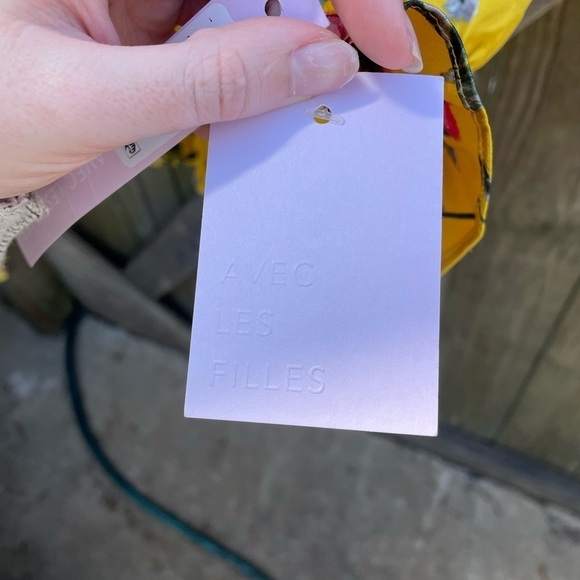 Avec Les Filles Marigold Mustard Yellow Floral Ruffle Detail Mini Dress - Picture 6 of 16